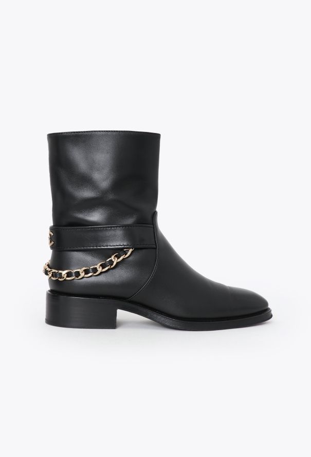Chanel 2022 Chainlink Western Boots - 1