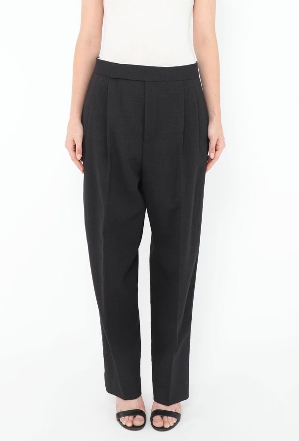Céline F/W 2018 Tapered Pleated Trousers - 3