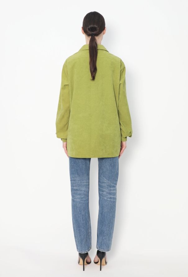 Halston Rare F/W 1973 Ultrasuede Tunic Top - 4