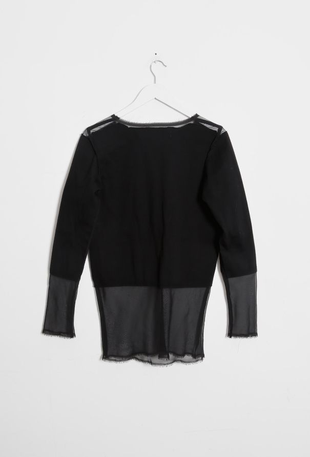 Comme des Garçons Sheer Knit Sweater - 7