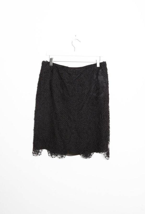 Chanel Embroidered Lace Bolero & Skirt Set - 7