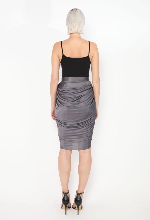 Proenza Schouler F/W 2006 Asymmetrical Pleated Skirt - 5