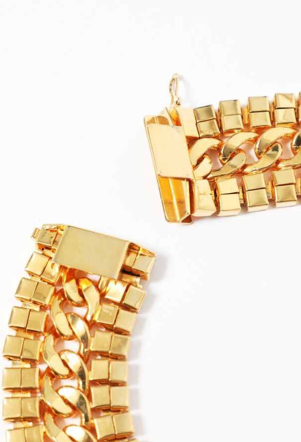 Metallic Chainlink Choker - 4