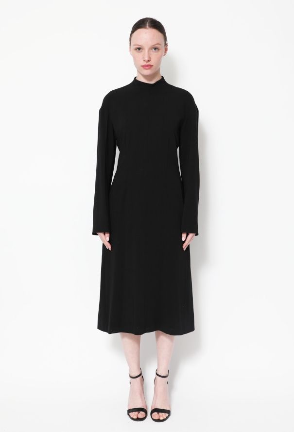 Céline F/W 2017 Flared Crêpe Dress - 1