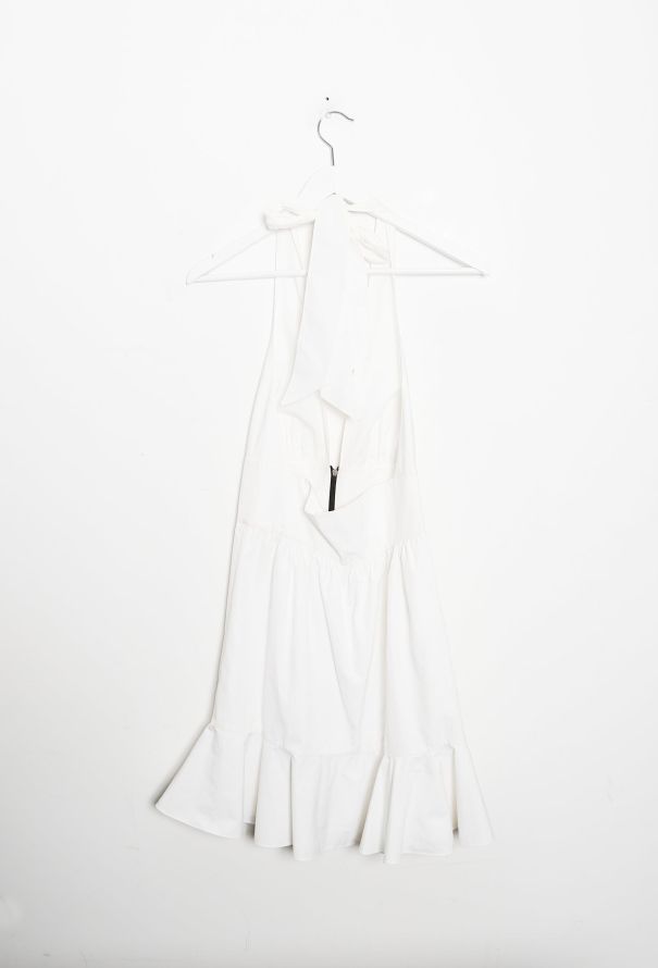 Louis Vuitton 2014 Contrast Zip Halter Dress - 9