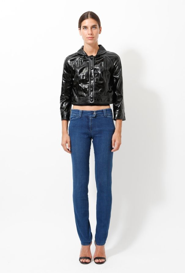 Proenza Schouler S/S 2004 Patent Leather Bolero - 5