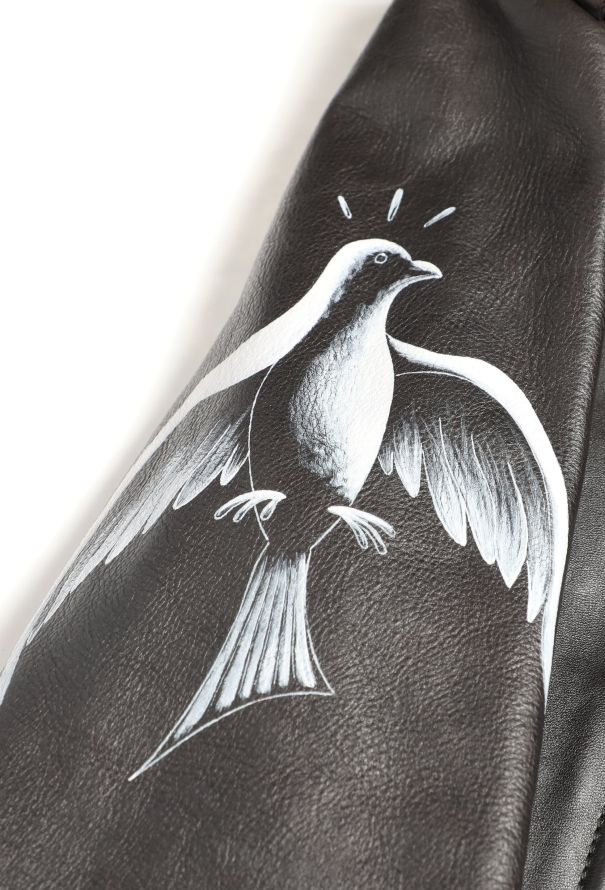 Loewe F/W 2016 Painted Biker Jacket - 8