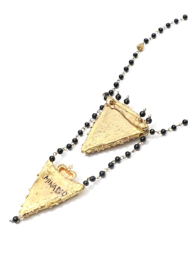 World Treasures Vintage Minadeo Handmade Signed Necklace - 5