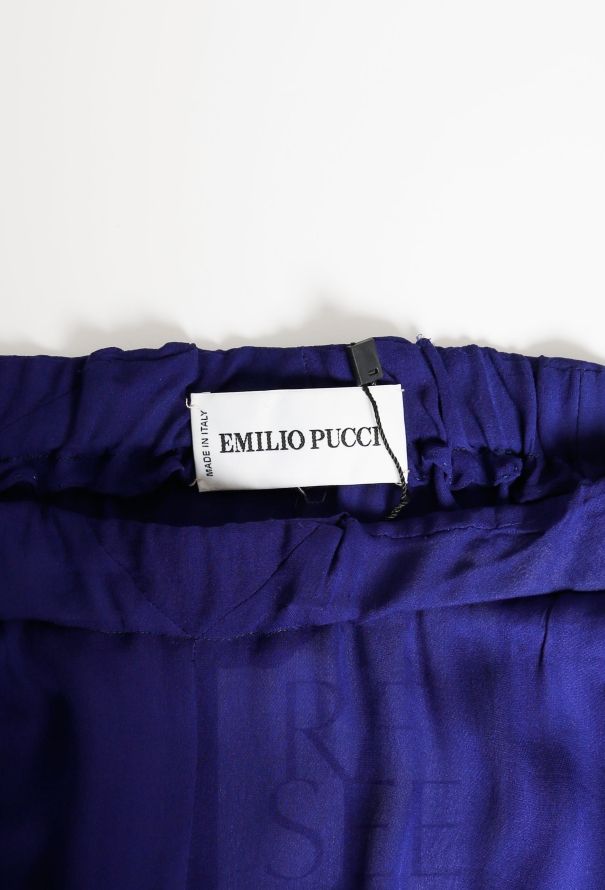 Emilio Pucci Early 2000s Baroque Silk Ensemble - 4