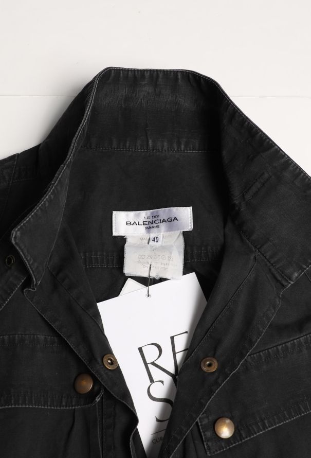 Balenciaga ICONIC F/W 2001 Belted Cargo Jacket - 10