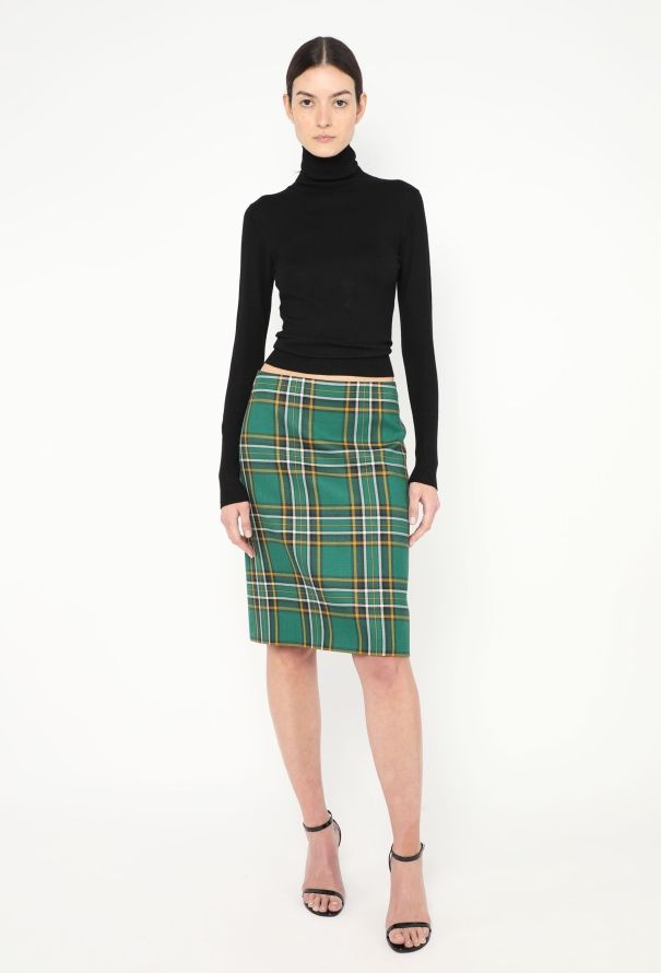 Balenciaga S/S 2018 Tartan Skirt - 1