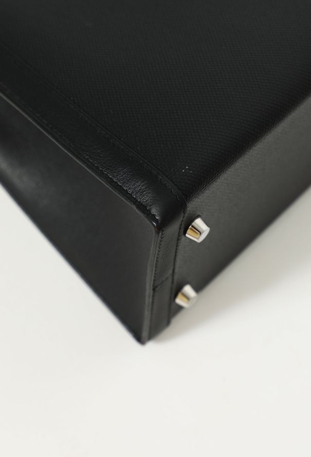 Hermès Limited Edition Swift & Toile Kelly Sellier 32 - 8