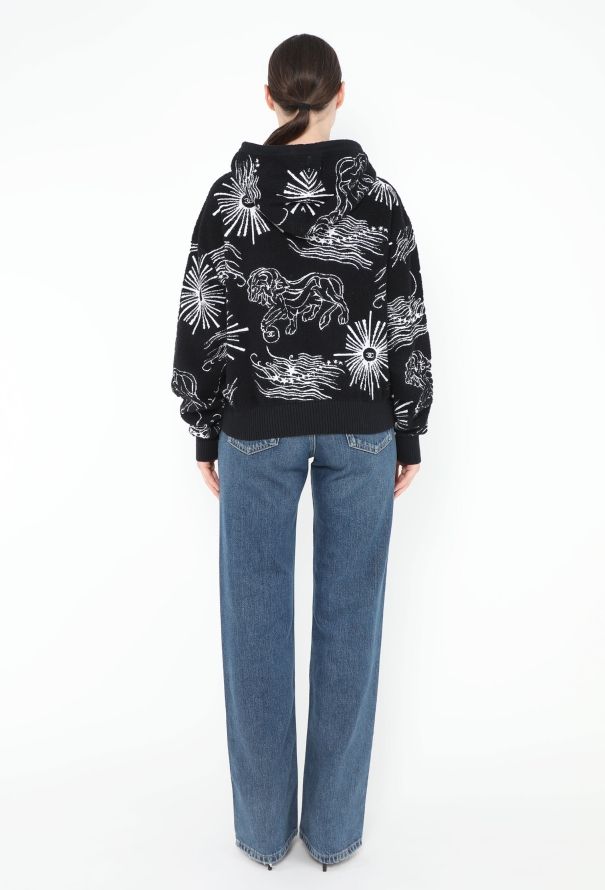 Chanel 2022 Terrycloth Graphic Hoodie - 5