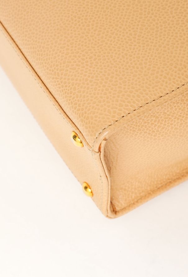 Chanel '90s Caviar Grand Shopping Tote Bag - 7