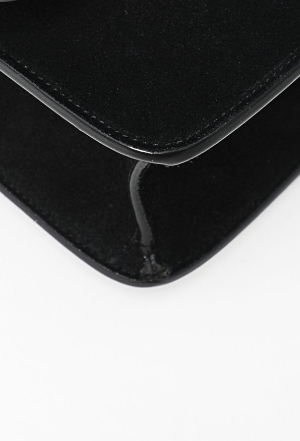 Saint Laurent Suede Carré Satchel Bag - 7