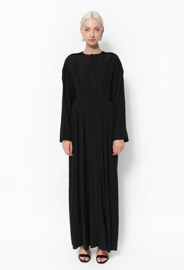 Jil Sander 2020 Pleated Button Down Dress - 1