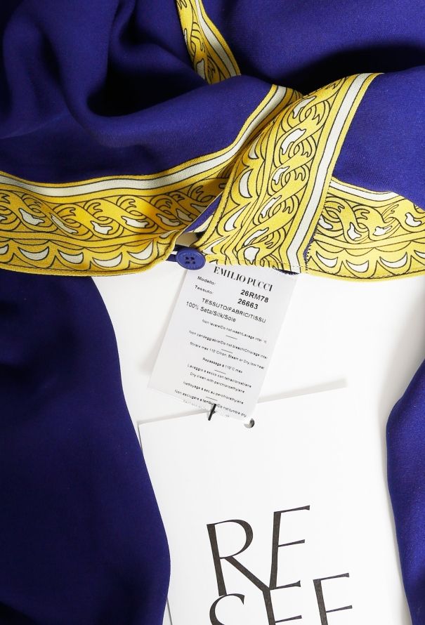 Emilio Pucci Early 2000s Baroque Silk Ensemble - 5