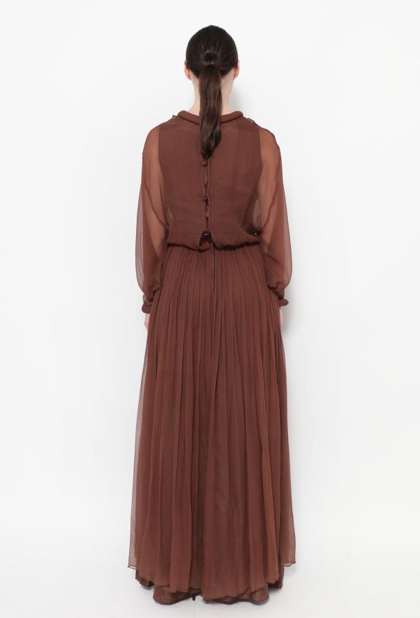 Jean Varon '70s Chiffon Dress - 3