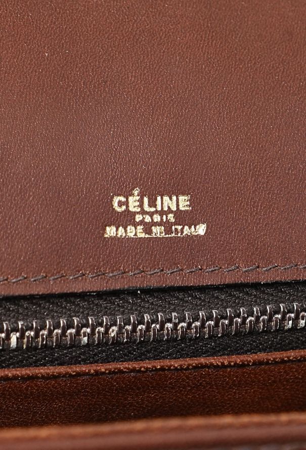 Céline '70s Canvas & Leather Crécy Bag - 12