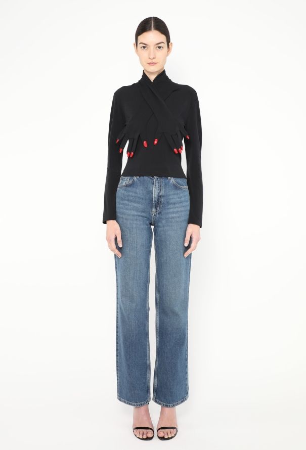 Jean Paul Gaultier COLLECTOR 1991 'Can-Can' Trompe l'Œil Top - 2