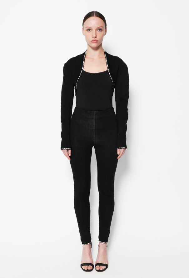 Alaïa RARE S/S 1992 'Mon Coeur est à Papa' Ensemble - 3