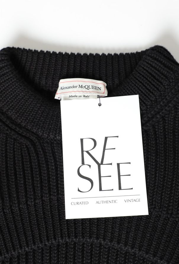 Alexander McQueen 2020 Ultra Cropped Ribbed Top - 4