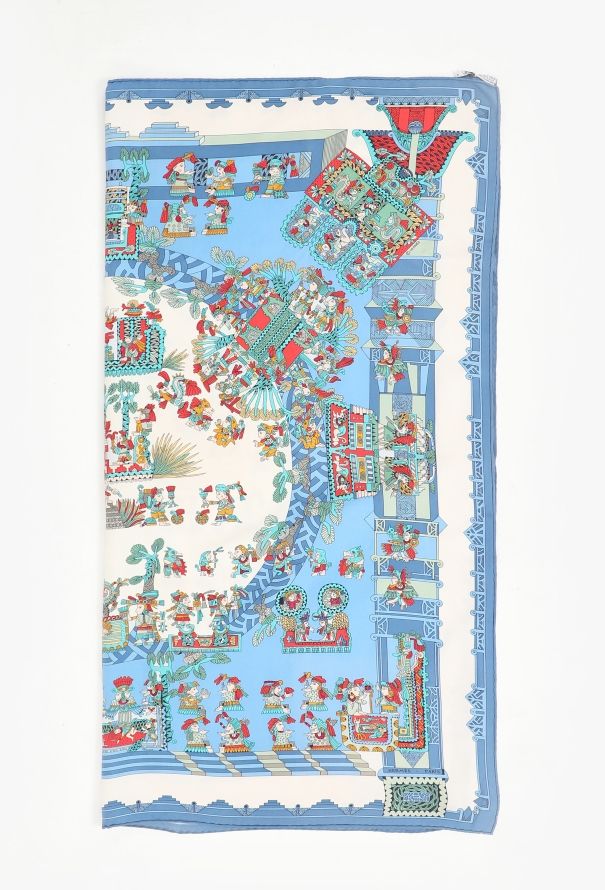 Hermès Vintage 'Astres et Soleil' 90cm Silk Scarf - 1