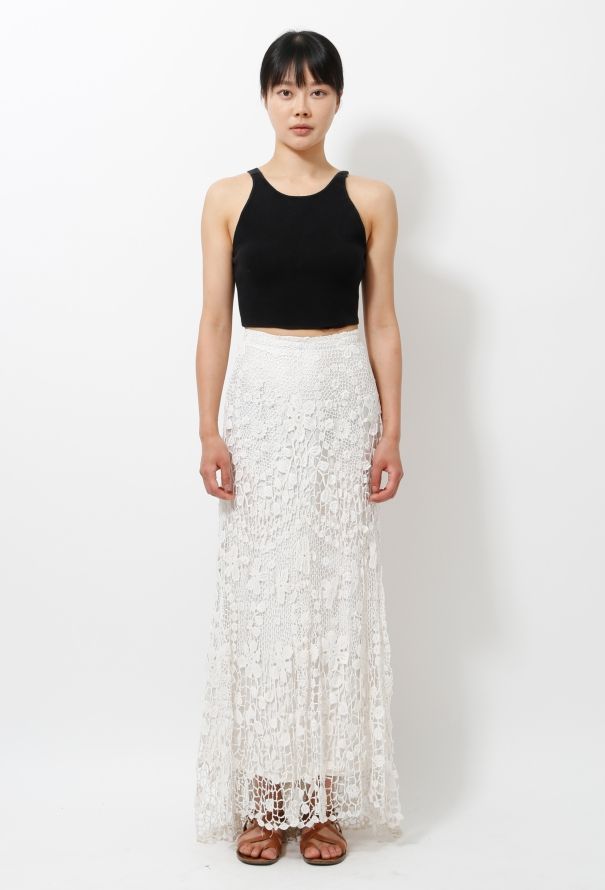 Antique Lace Crochet Skirt - 1