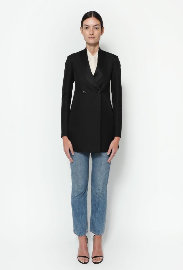 Céline 2010 Twill Smoking Blazer - 3