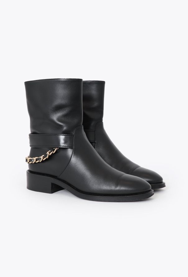 Chanel 2022 Chainlink Western Boots - 3