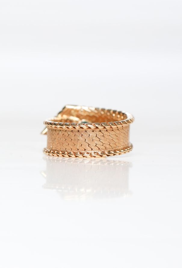 Vintage Fine Jewelry 18k Yellow Gold & Turquoise Ring - 4