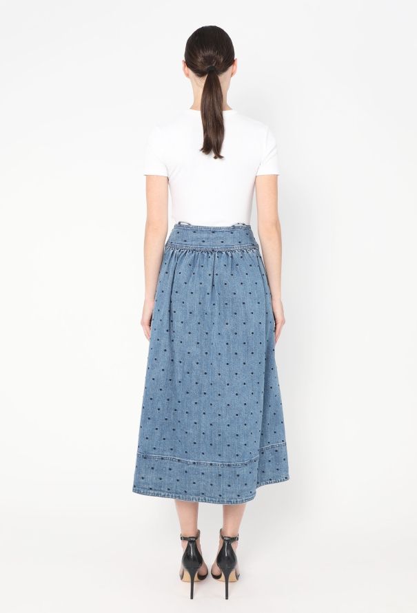 Ulla Johnson Pre-Fall 2018 Denim Skirt - 5