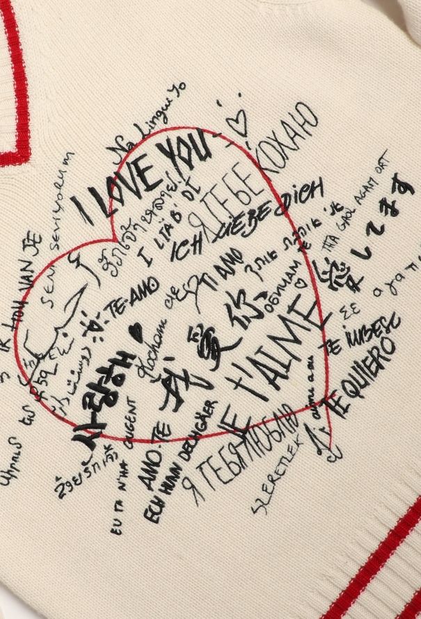 Dior 2020 Graphic Cashmere Sweater - 5