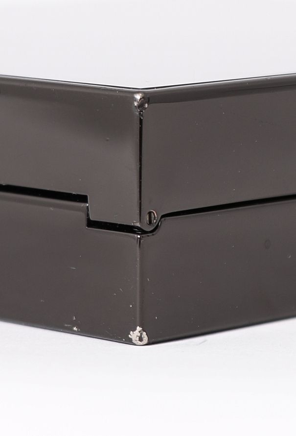 Saint Laurent Black Tuxedo Box Clutch - 7