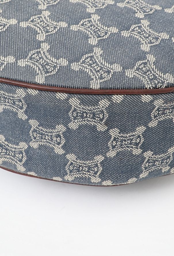Céline Denim Triomphe Crossbody Bag - 10