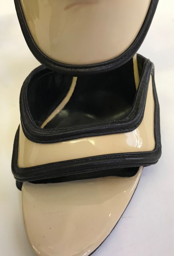 Balenciaga S/S 2006 Patent Sandals - 9