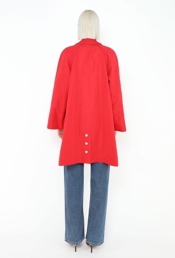 Chanel HIGHLY COLLECTOR S/S 1995 Embossed Trench - 7