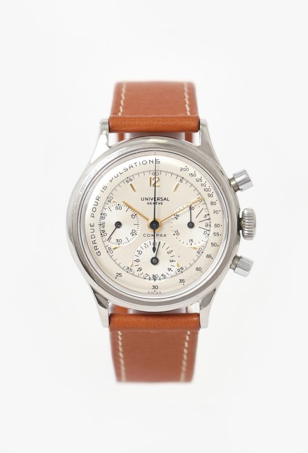 Universal Genève 1960s Compax Chronograph Watch - 1