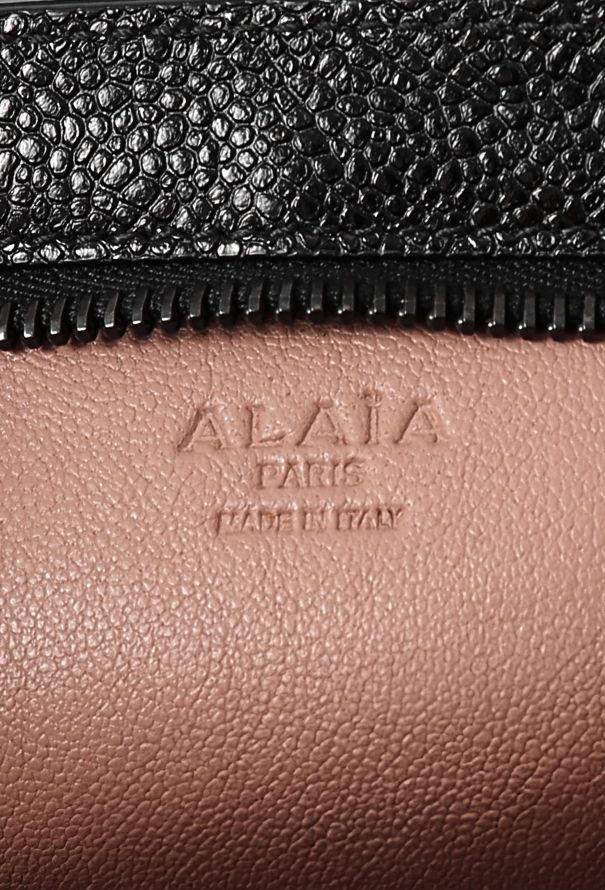 Alaïa Black Leather Clutch - 11