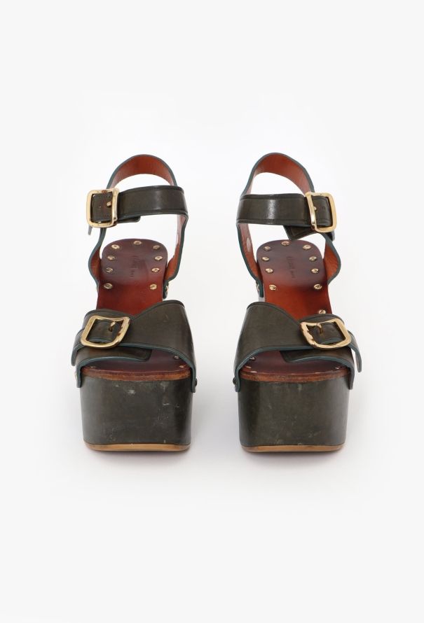 Céline S/S 2010 Studded Platforms - 4