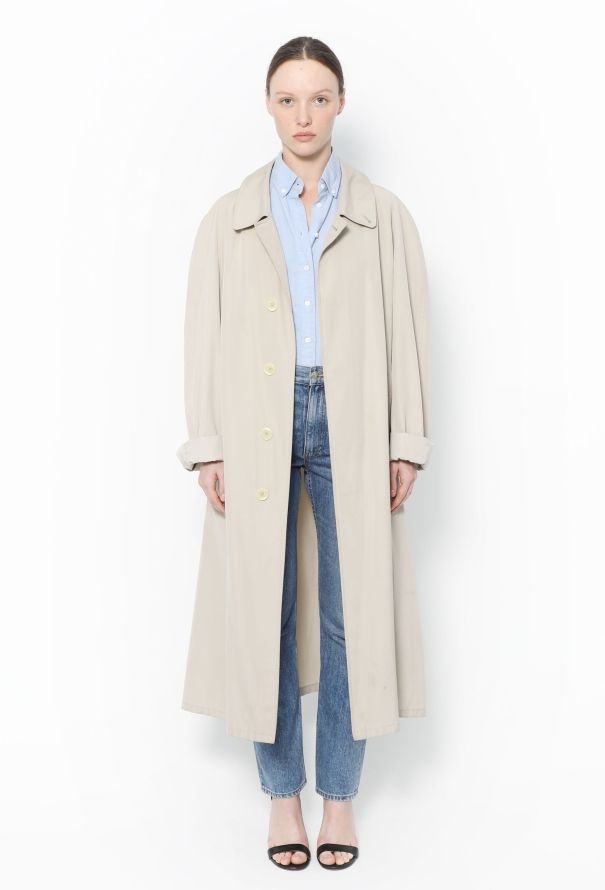 Burberry Vintage Classic Belted Trench - 2