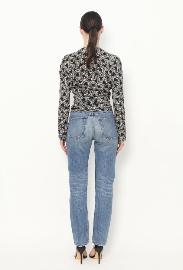 Sonia Rykiel Vintage Crêpe Wrap Blouse - 4