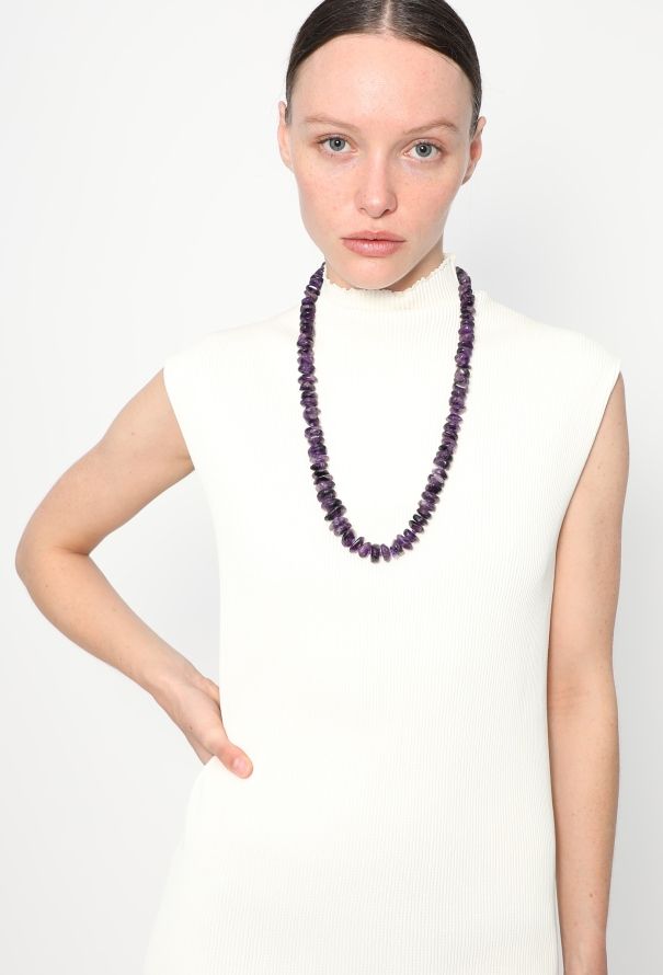 Vintage Fine Jewelry Amethyst Necklace - 2