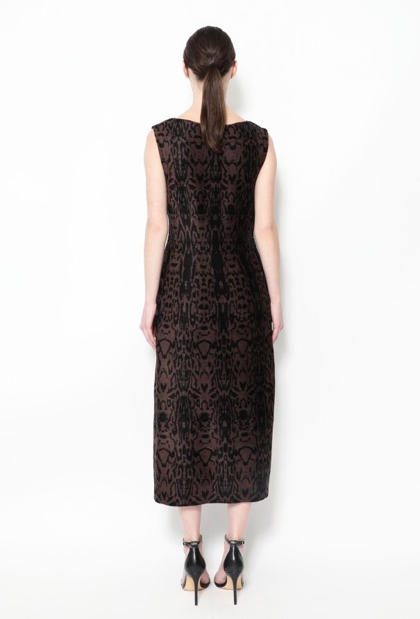 Alaïa Intarsia Chenille Dress - 3