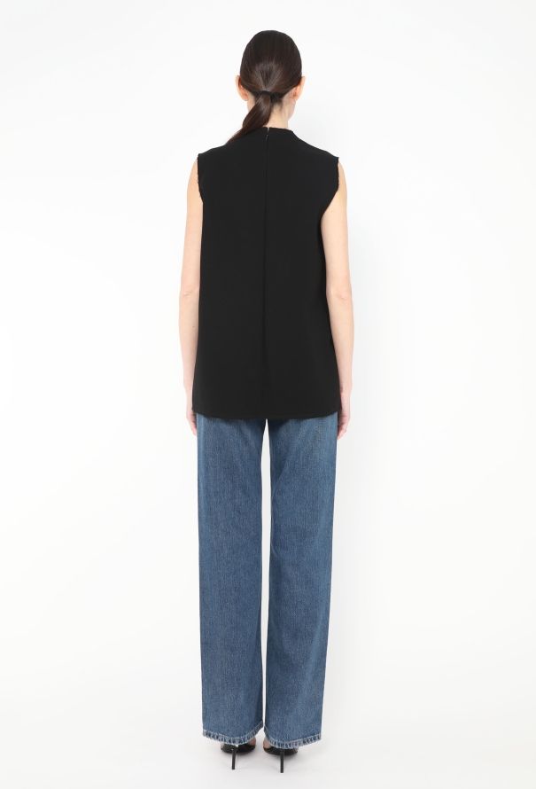 Céline S/S 2013 Twisted Crêpe Tunic - 5