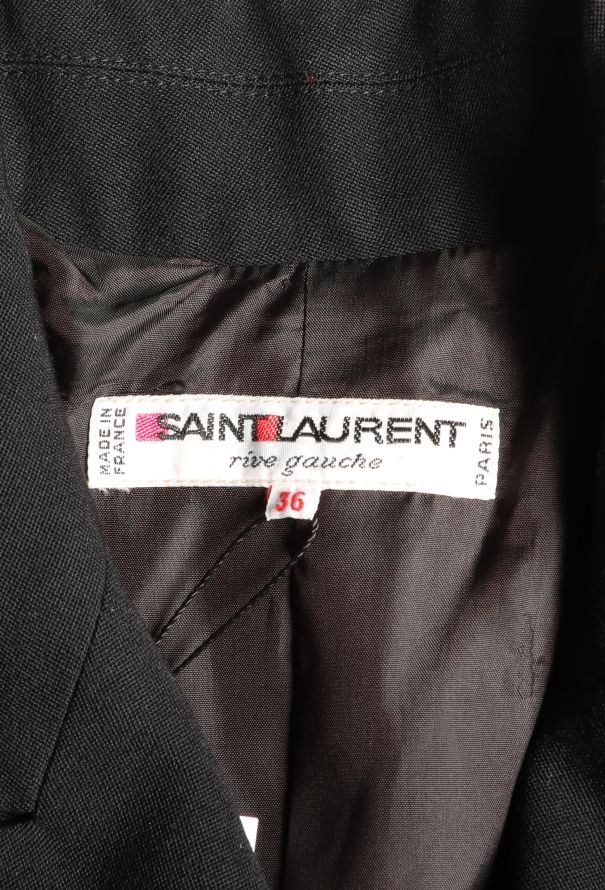 Saint Laurent Vintage Double-Breasted Blazer - 6