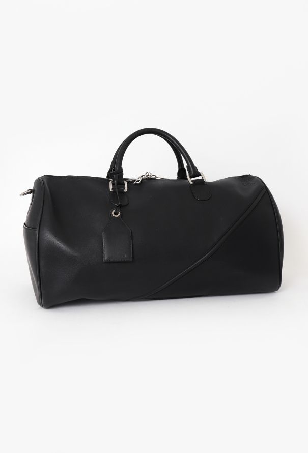 Loewe Duffle 51 Black Travel Bag - 3
