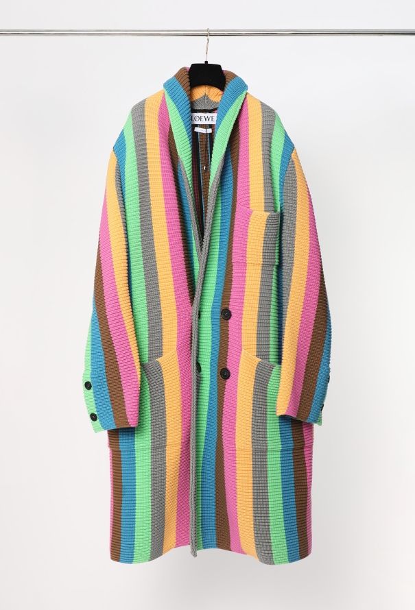 Loewe S/S 2016 Oversized Striped Cardigan - 6