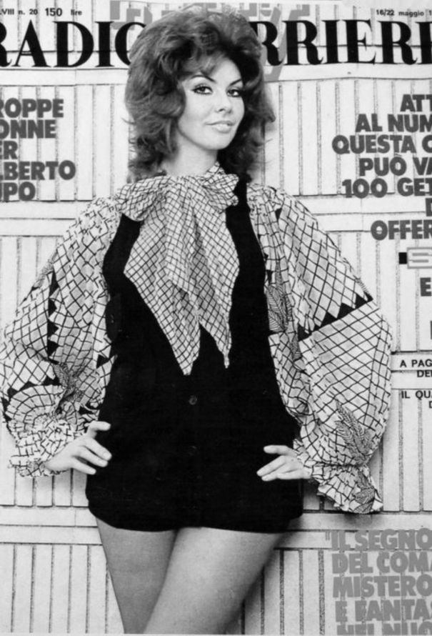 Ossie Clark COLLECTOR '70s Deco Print Crêpe Top - 5