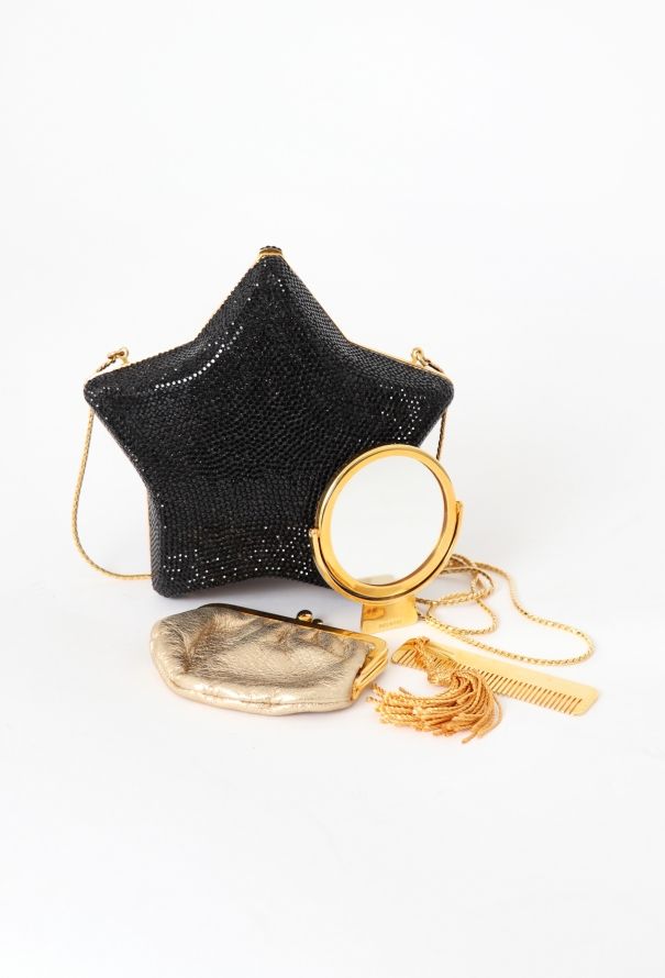 Judith Leiber Black Star Minaudière - 12